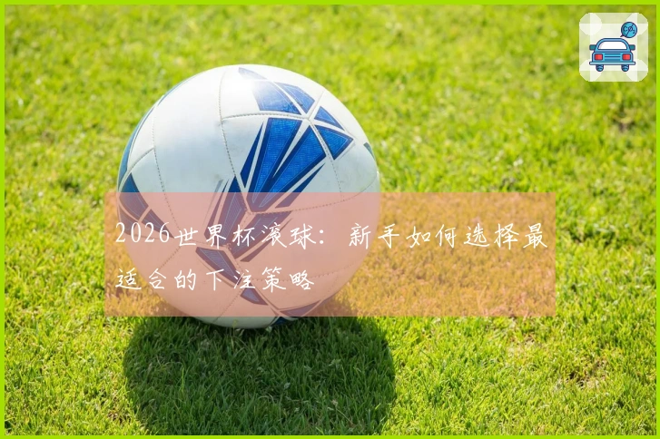 2026世界杯滚球：新手如何选择最适合的下注策略