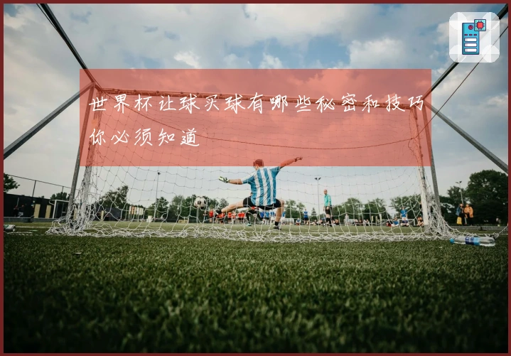世界杯让球买球有哪些秘密和技巧你必须知道